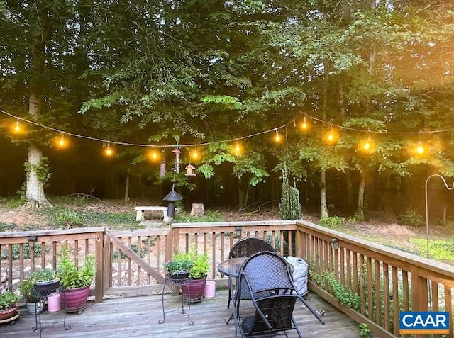 2090 Tavernor Ln, Charlottesville, VA 22911 - view of wooden deck