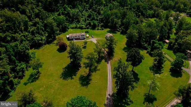  - aerial view of property and surrounding area