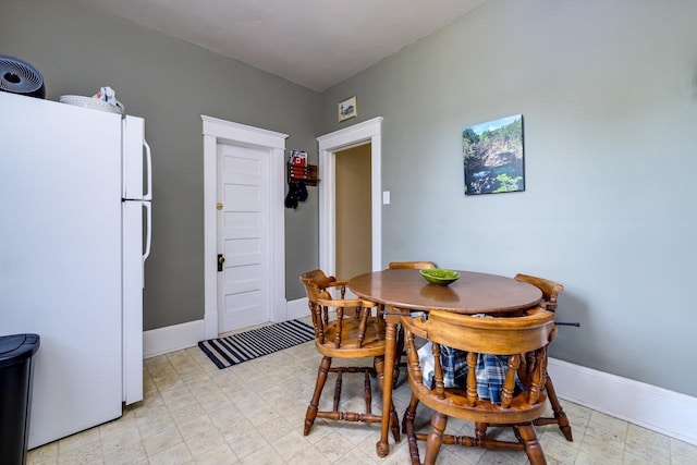 289 Newman Ave, Harrisonburg, VA 22801 - dining area featuring light floors and baseboards