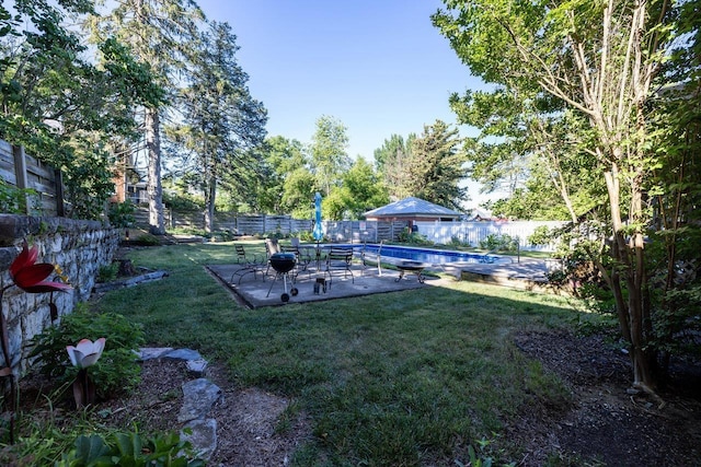 289 Newman Ave, Harrisonburg, VA 22801 - view of yard featuring a patio area