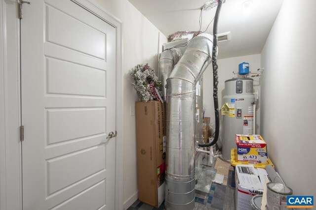 utilities featuring water heater