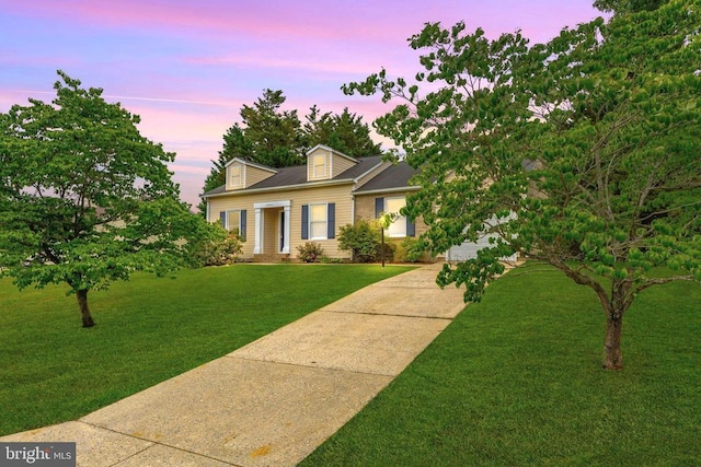 10807 Bent Tree Dr, Fredericksburg, VA 22407 - cape cod home with a yard and concrete driveway