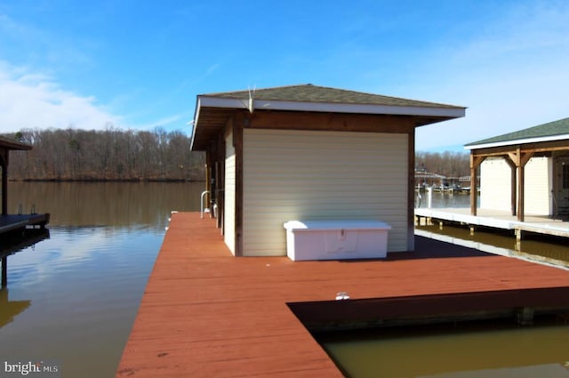 6800 Lake Pointe Dr, Mineral, VA 23117 - dock with a water view
