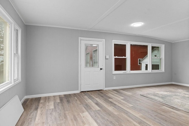 14372 E Side Hwy S, Grottoes, VA 24401 - spare room featuring healthy amount of natural light, wood finished floors, and ornamental molding