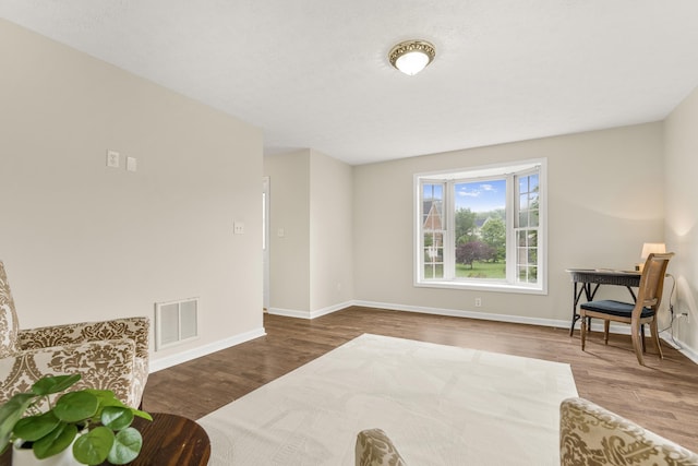 740 Confederacy Dr, Penn Laird, VA 22846 - living area featuring wood finished floors and baseboards