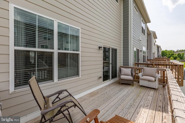 3801 Drayton Ct, Fredericksburg, VA 22408 - view of wooden terrace