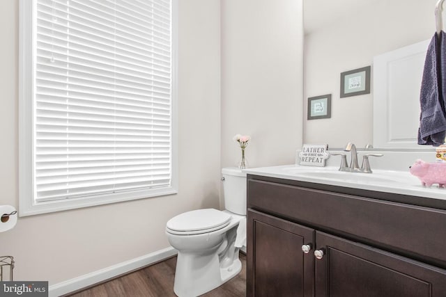 3801 Drayton Ct, Fredericksburg, VA 22408 - half bath with wood finished floors and vanity