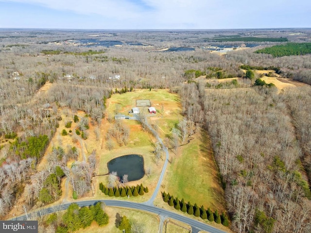 9107 Grasty Gold Mine Rd, Rhoadesville, VA 22542 - aerial overview of property's location featuring a forest