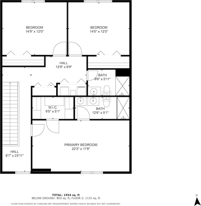 16715 Prospect Ave E, Elkton, VA 22827 - home floor plan