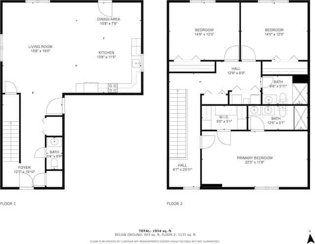16715 Prospect Ave E, Elkton, VA 22827 - room layout