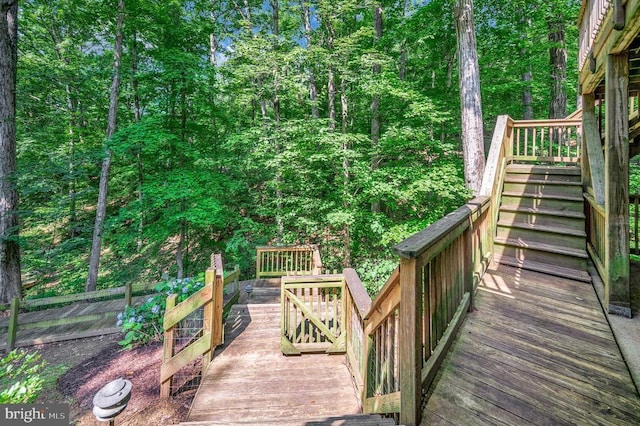 14906 Laurel Point Ln, Spotsylvania, VA 22551 - deck featuring stairs