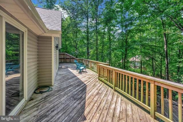14906 Laurel Point Ln, Spotsylvania, VA 22551 - view of deck