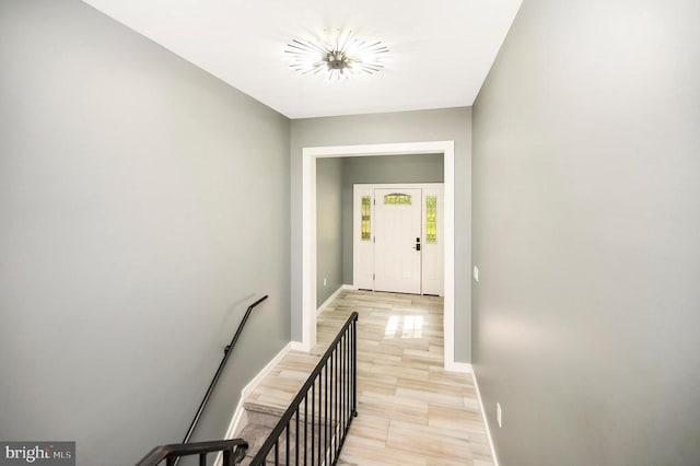 14906 Laurel Point Ln, Spotsylvania, VA 22551 - hallway with baseboards