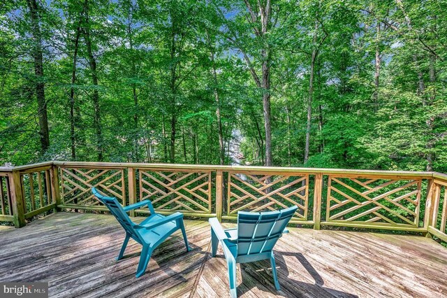 14906 Laurel Point Ln, Spotsylvania, VA 22551 - view of wooden deck