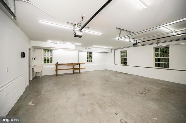 14906 Laurel Point Ln, Spotsylvania, VA 22551 - garage with a garage door opener