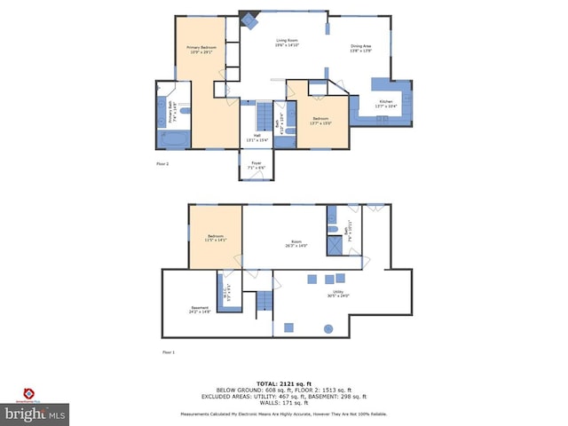 14906 Laurel Point Ln, Spotsylvania, VA 22551 - view of property floor plan