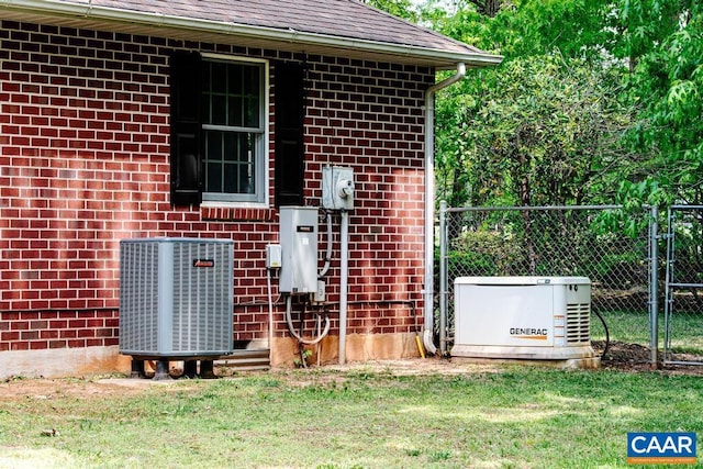 18220 Gregory Dr, Gordonsville, VA 22942 - exterior space with central AC and fence