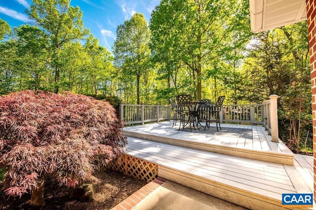 18220 Gregory Dr, Gordonsville, VA 22942 - deck with outdoor dining space