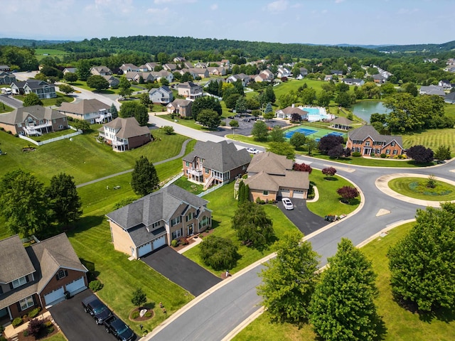 15 Brookmere Ct, Staunton, VA 24401 - aerial view of residential area featuring a nearby body of water