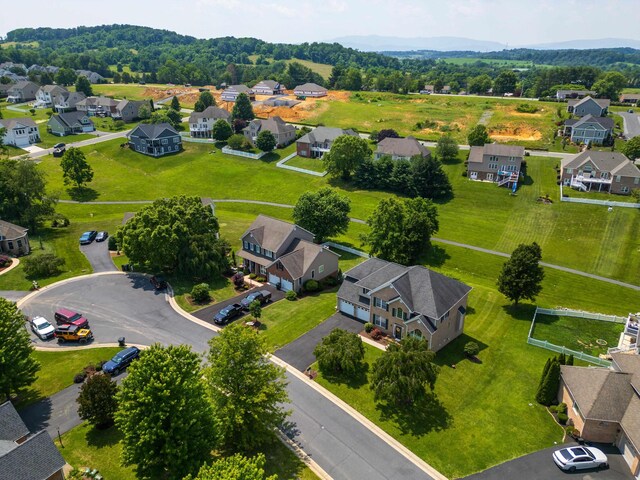 15 Brookmere Ct, Staunton, VA 24401 - aerial perspective of suburban area