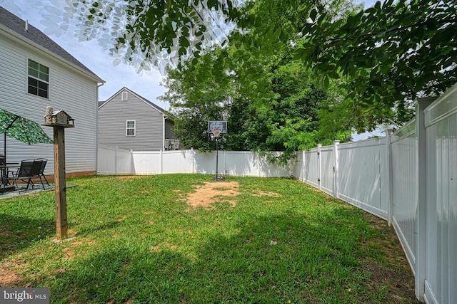 307 Cardinal, Louisa, VA 23093 - view of fenced backyard