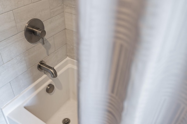 bathroom view of a shower