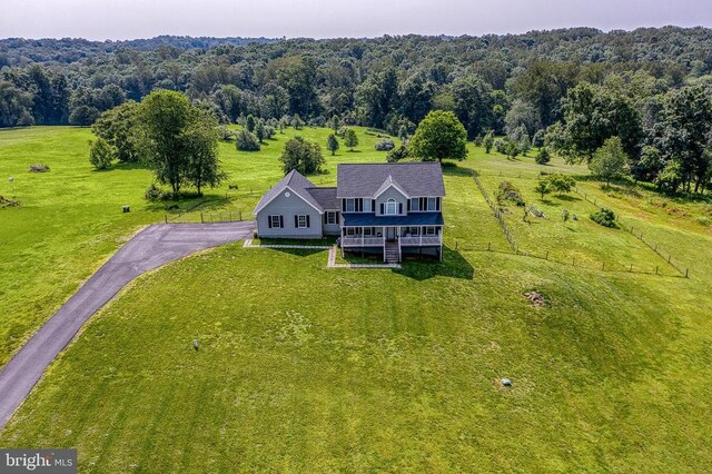 11400 Alvin Ln, Culpeper, VA 22701 - view of subject property featuring a heavily wooded area