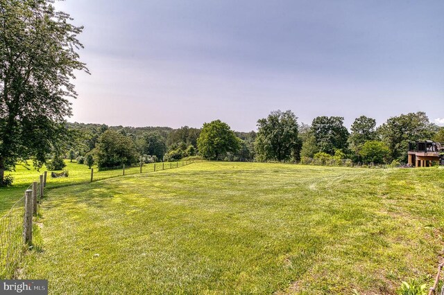 11400 Alvin Ln, Culpeper, VA 22701 - view of yard with a view of countryside