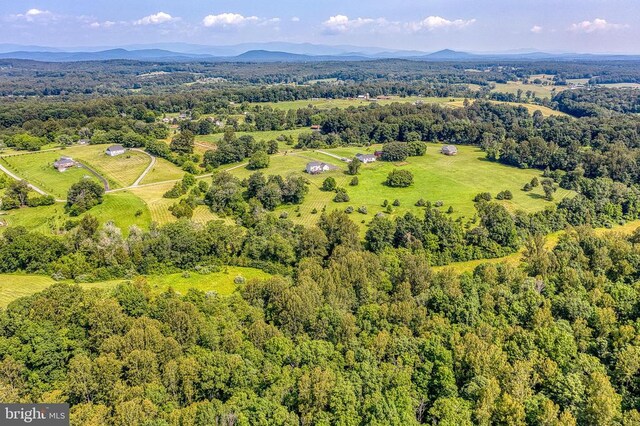 11400 Alvin Ln, Culpeper, VA 22701 - drone / aerial view of a mountain backdrop
