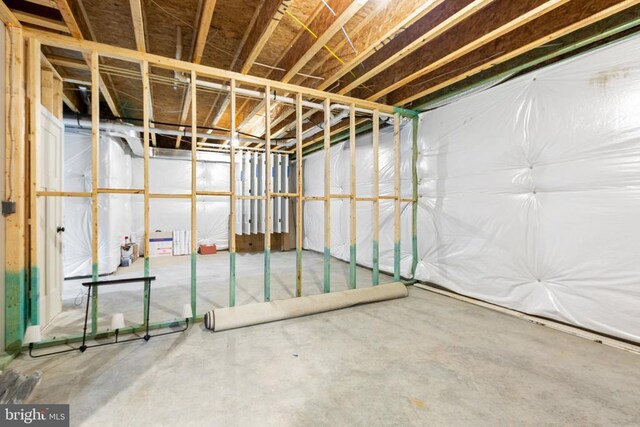 10103 N Streamview Ct, Fredericksburg, VA 22408 - view of unfinished basement
