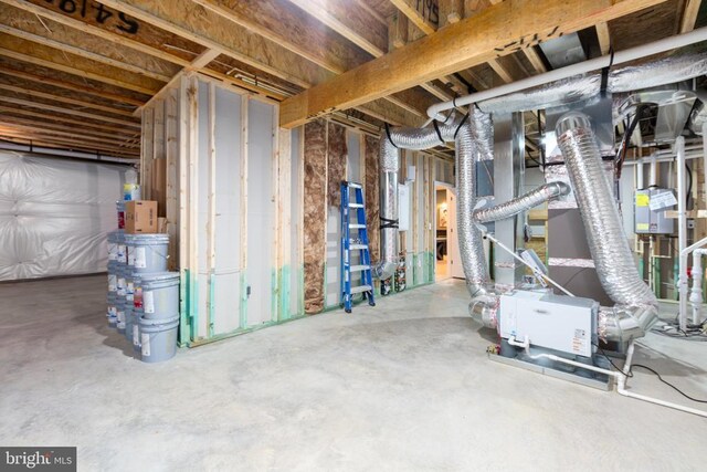 10103 N Streamview Ct, Fredericksburg, VA 22408 - view of unfinished below grade area