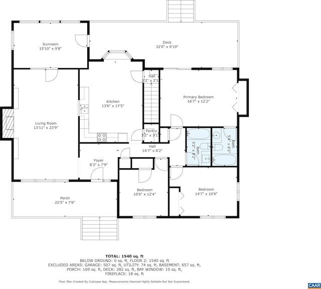 7 Spoon Ter, Palmyra, VA 22963 - view of floor plan / room layout