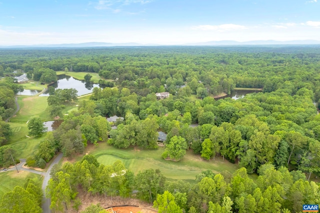 7 Spoon Ter, Palmyra, VA 22963 - aerial view of a nearby body of water and a heavily wooded area
