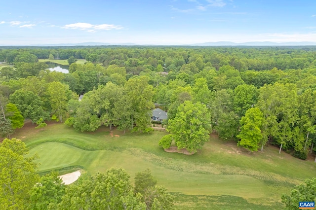 7 Spoon Ter, Palmyra, VA 22963 - drone / aerial view of a local golf course and a water and mountain view