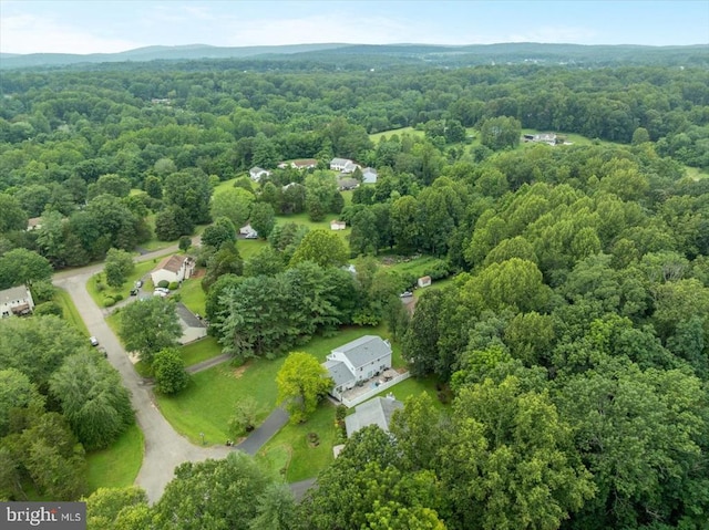  - aerial overview of property's location featuring a forest