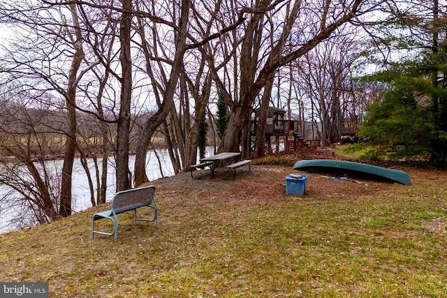 400 Fork River Rd N, Shenandoah, VA 22849 - view of yard featuring a water view and a playground