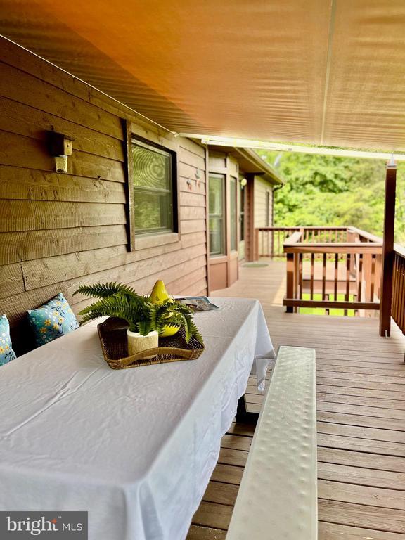 400 Fork River Rd N, Shenandoah, VA 22849 - view of wooden deck