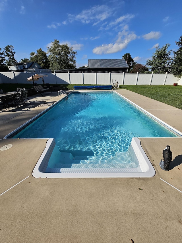 182 Henkel Rd, Waynesboro, VA 22980 - view of swimming pool with a fenced backyard and a patio