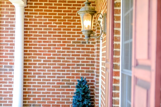182 Henkel Rd, Waynesboro, VA 22980 - exterior view of brick wall