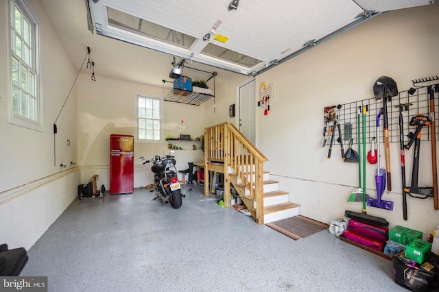 52 N St, Warrenton, VA 20186 - garage featuring a garage door opener