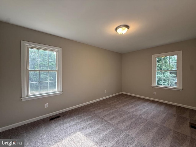 319 Chopping Rd, Mineral, VA 23117 - empty room featuring healthy amount of natural light and dark carpet