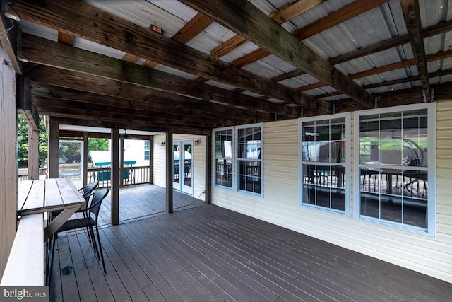 369 Eldon Yates Dr, Stanley, VA 22851 - view of wooden deck