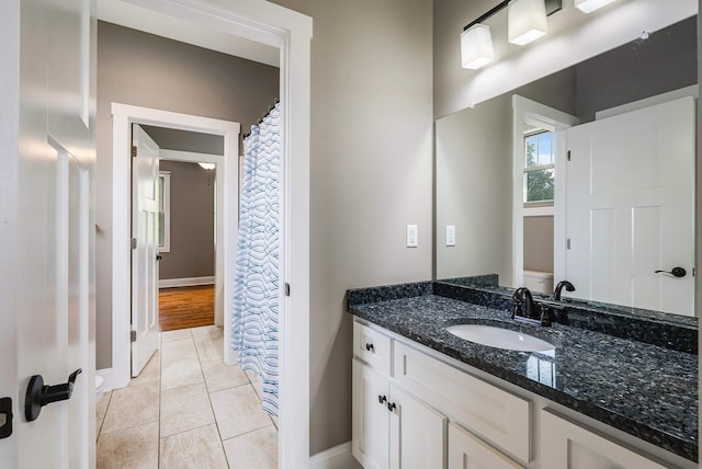 17 Mcilwee Ln, Staunton, VA 24401 - bathroom featuring vanity, baseboards, and tile patterned flooring