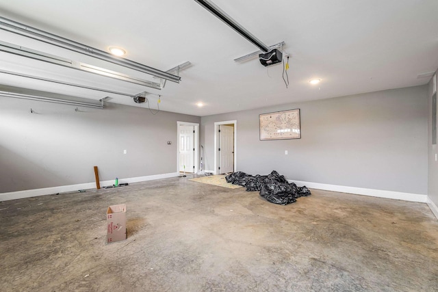 17 Mcilwee Ln, Staunton, VA 24401 - garage featuring a garage door opener and baseboards