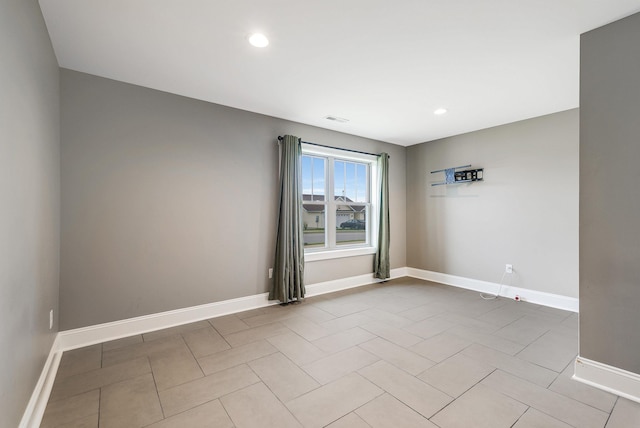 17 Mcilwee Ln, Staunton, VA 24401 - tiled empty room with recessed lighting and baseboards