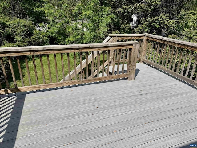 239 Shamrock Rd, Charlottesville, VA 22903 - view of wooden terrace