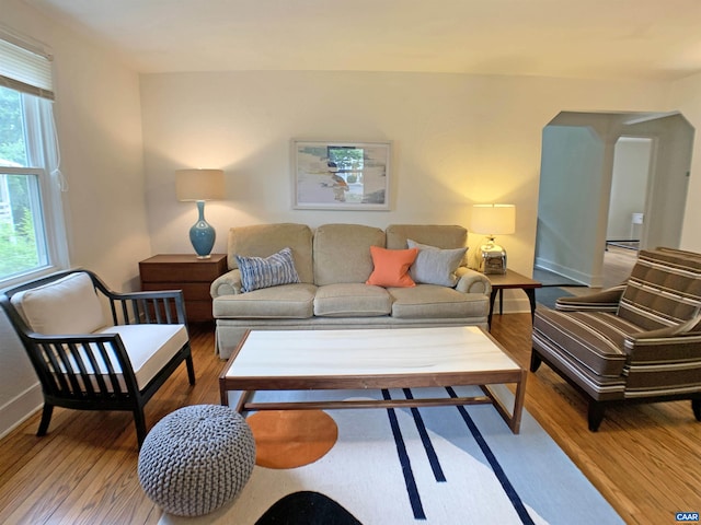 239 Shamrock Rd, Charlottesville, VA 22903 - living area with light wood-type flooring and baseboards