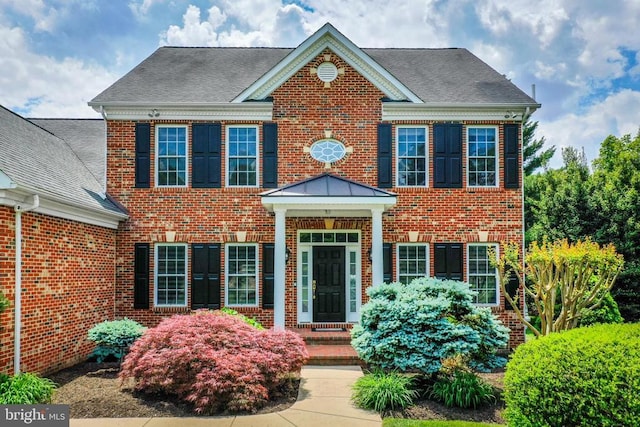 12400 Eustace Dr, Bumpass, VA 23024 - colonial inspired home featuring brick siding and roof with shingles