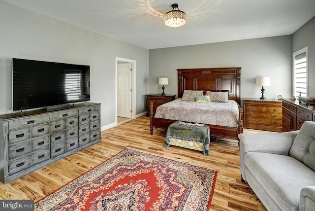 12400 Eustace Dr, Bumpass, VA 23024 - bedroom featuring wood finished floors and baseboards