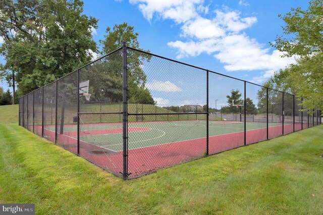  - view of basketball court with community basketball court